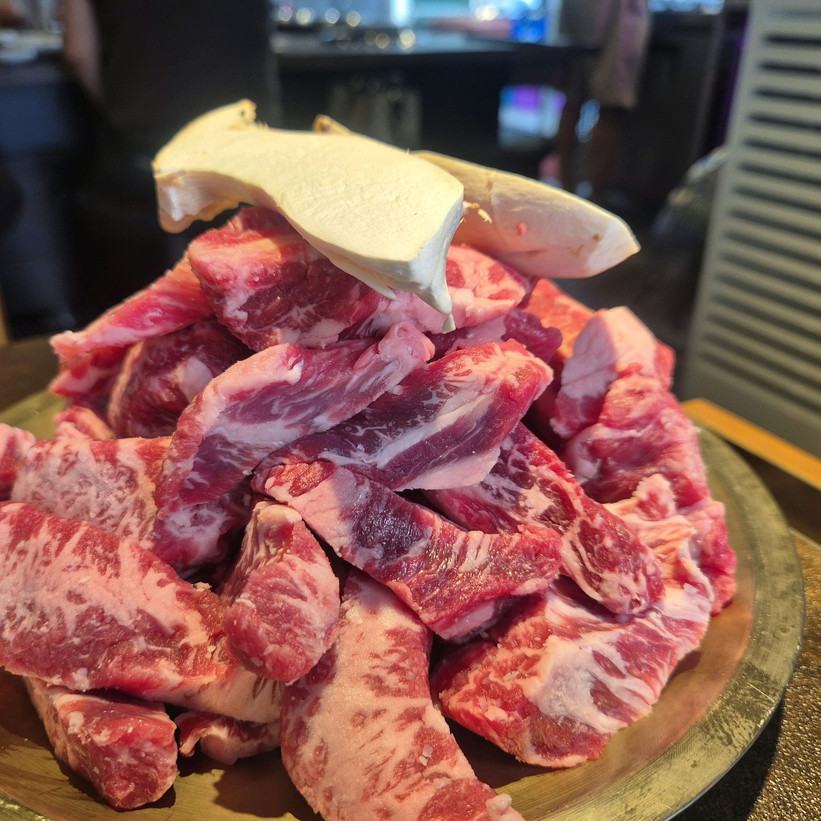 1++ 한우 갈비살